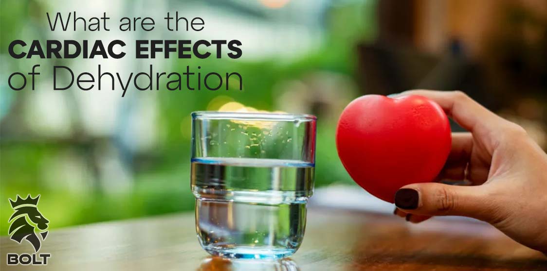 What are the cardiac effects of dehydration